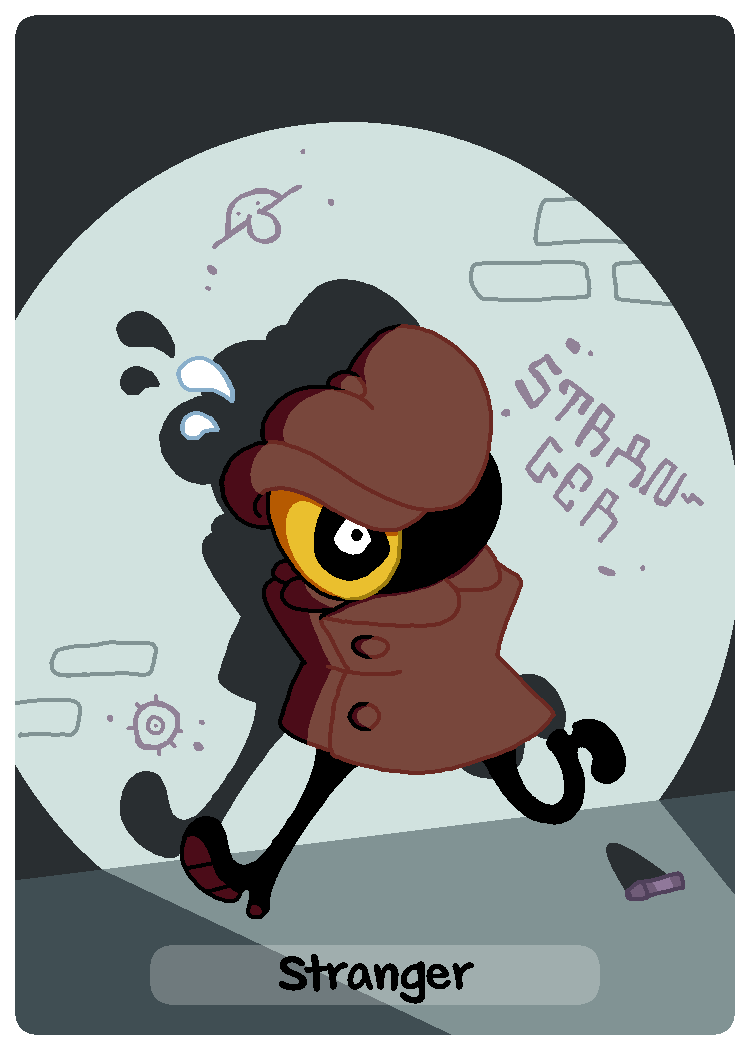 Stranger Trading Card